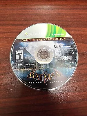 $4.70 • Buy Batman Arkham Asylum GOTY (Microsoft Xbox 360) NO TRACKING - DISC ONLY #9726