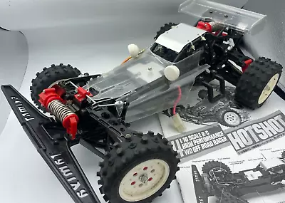 For Parts TAMIYA Re-released HOTSHOT 4WD With  Motor • $317.27