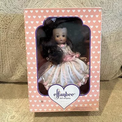 Effanbee Vintage Doll Girl With A Curl Nursery Rhyme Series NIB • $75