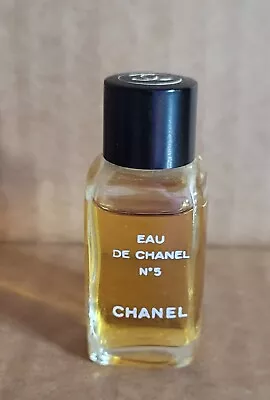 Vintage CHANEL NO. 5 Mini  Splash Miniature  Eau De Chanel 2  Tall W/o Box • $22.50