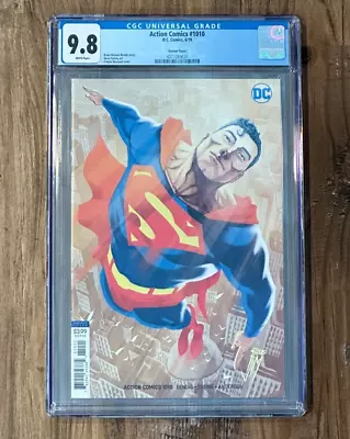 Action Comics #1010 CGC 9.8 (DC Comics 2019) - Superman - Variant Cover • £56.22