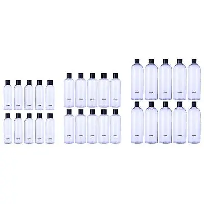 10Pcs Empty Bottles Lotion Hand Press Bottle For Toilet Bathroom Body Wash • £15.04