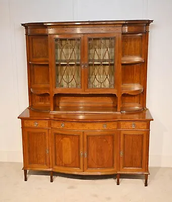 Edwardian Buffet Side Cabinet Satinwood Maple And Co • $3560