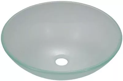 £69.99 • Buy Bathroom FROSTED GLASS Wash Basin Bowl Sink