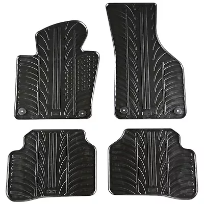 Rubber Car Floor Mats For VW Passat B6 B7 All Weather Heavy Duty Rugs Liners New • $59.34