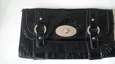 Jane Norman Small Clutch Bag Black  • £0.99