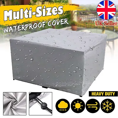 £22.07 • Buy Waterproof Garden Patio Furniture Cover Rattan Table Set Cube Covers Outdoor UK