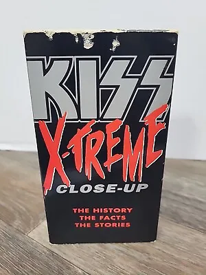 KISS X-Treme Close Up (VHS) Gene Simmons Paul Stanley OOP & On SALE W FREE S&H! • $9.99