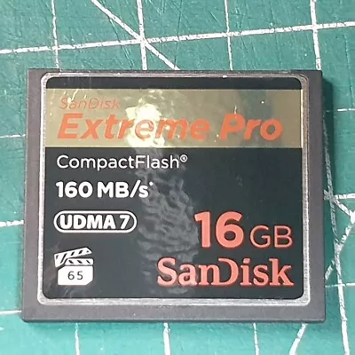 16GB SanDisk Extreme PRO CF Compact Flash Card • $42.05
