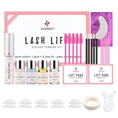 $21.59 • Buy Lash Lift Kit Eyelash Perm Set Eyelash Perming Curling Kit With Lift Pads