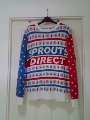 Sprouts Direct Festive Jumper Small Mens • £8.99