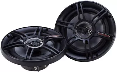 Crunch CS653 CS Series Speakers (6.5  3 Way 300 Watts) 6.5-Inch Black  • $42.08