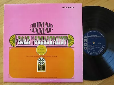 Vintage Jazz-AHMAD JAMAL-The Roar Of The Greasepaint-ARGO-Stereo LPS-751-EX • $9