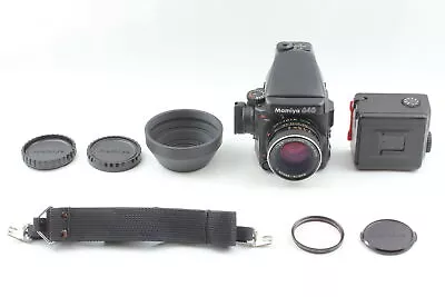 [N MINT W/ Hood] Mamiya 645 Pro Camera AE C 80mm F2.8 Lens 120 Film Back JAPAN • $699.99