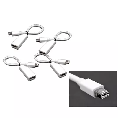 4x Mini Displayport/thunderbolt To Hdmi Adapters Apple Macbook Air Pro Mac Imac • $13.49
