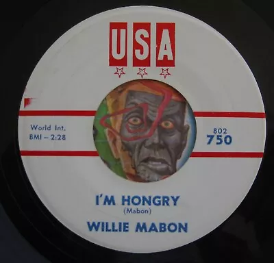 HEAR Willie Mabon 45 Ruby's Monkey / I'm Hongry USA R&B Soul Tittyshaker M- • $7.99