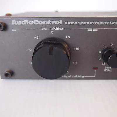 Audio Control Video Soundtracker One 5-band Stereo EQ Level Matching • $100