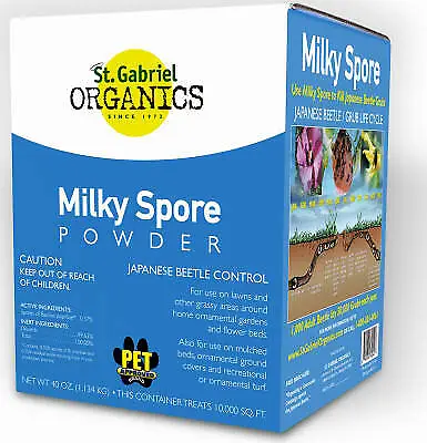 St. Gabriel Organics 80040-6 Milky Spore Grub Control 40 Oz. • $113.37
