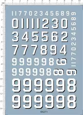 Detail 1/200 Scale Chinese PLA Navy Marking Numbers Model Kit Water Slide Decal • $5.83