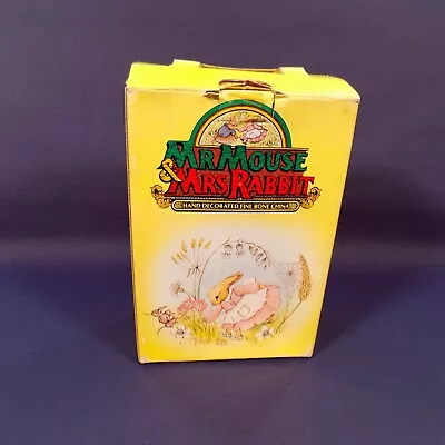 Mr Mouse & Mrs Rabbit Elizabethan Childrens Giftware Fine Bone China Tea Set • £12