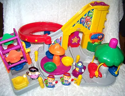 Fisher Price Little People Surprise Sound Fun Park Carnival Roller Coaster Rides • $19.87