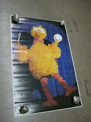 Big Bird Muppet Poster Vintage 1980 The Muppets C18102 • $40