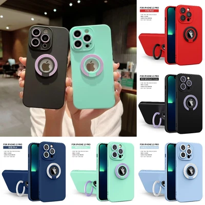 $10.99 • Buy Case For IPhone 14 13 12 11 Pro Max XS XR 8 7 Plus Shockproof  Cover With Ring