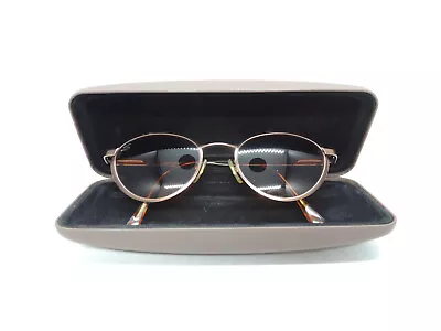 NOS SERENGETI Japan Vtg 6540 Half-Round Bronze Brown/Red GLASS Flex Sunglasses • $100.26