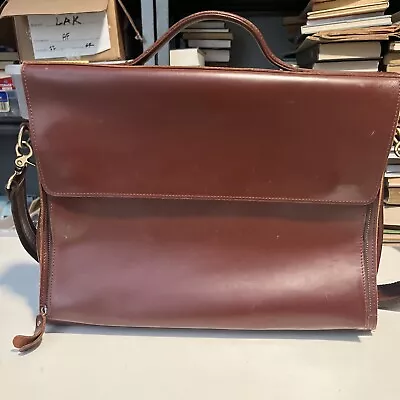 Leather Briefcase For Men Leather Laptop Bag Shoulder Messenger Bag. Leathario • $35