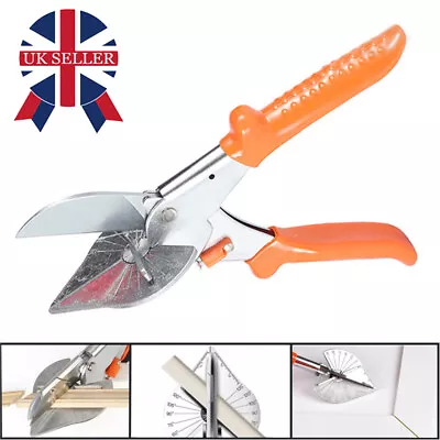 £9.95 • Buy Multi Angle Cutter Shear Mitre Shears Gasket Cutter Trim Bead Snips Steel Blades