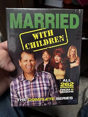 Married With Children: The Complete Series (DVD 21-Disc Box Set) New & Sealed • $25.99