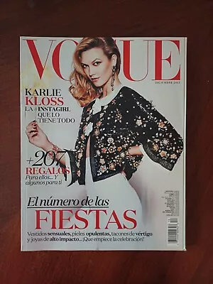 Vogue Latin America December Deceimbre 2015 Karlie Kloss Spanish Español • $19.99