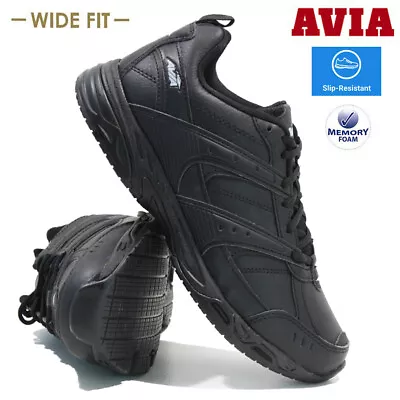 Mens Wide Fit Memory Foam Casual Trainers Walking Running Sports Gym Shoes Size • £16.95