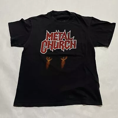 Vintage 80s Metal Church T Shirt Large North American Tour 1986 Metal Band • $90