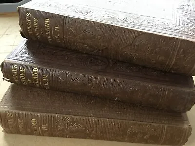 £35 • Buy 1858 THE HISTORY OF ENGLAND From The Accession Of James The Second 3 Volumes