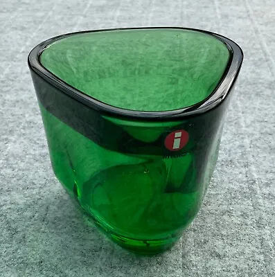 Iittala Tris Votive Tealight 72mm/ 2.83 Inch By Alfredo Haberni NEW Green  • $39.46