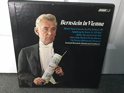 Bernstein In Vienna Mahler Mozart 2 LP Record Box Set RARE CSA-2233 Tested  • $24.38