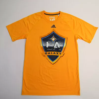 LA Galaxy Adidas Ultimate Tee Short Sleeve Shirt Men's Gold New • $17.49