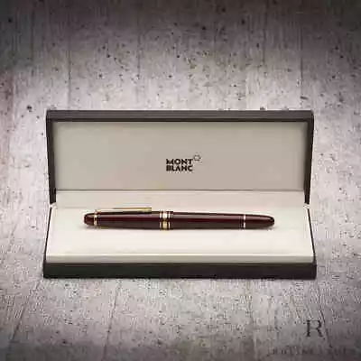 Montblanc Meisterstück Classique Bordeaux No 145 Chopin Fountain Pen ID 1526 • $769