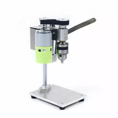 $67.45 • Buy 100W Mini Bench Drill Press B12 Chuck DIY 110-240V Precision Tapping Machine