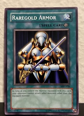 Yu-Gi-Oh! TCG Raregold Armor Magician's Force Mfc-036 Unlimited Common • $0.99