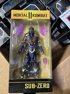 2021 Mortal Kombat McFarlane Toys 7  Purple Winter Sub Zero Figure • $29.99