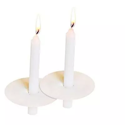 150 Church Candles With Drip Protectors For Devotional Candlelight Vigil  • $48.93