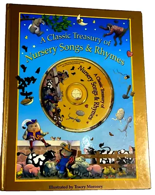 VINTAGE: A CLASSIC TRESAURY OF NURSERY SONGS & RHYMES With CD 2002 Edition • $14.99