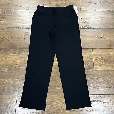 T By Talbots Pants Womens XS Petite Relaxed Pull On Stretch Straight Pockets NWT • $34.99