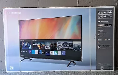 Samsung 65  Class TU690T Series LED 4K UHD Smart Tizen TV - NIB Unopened • $249