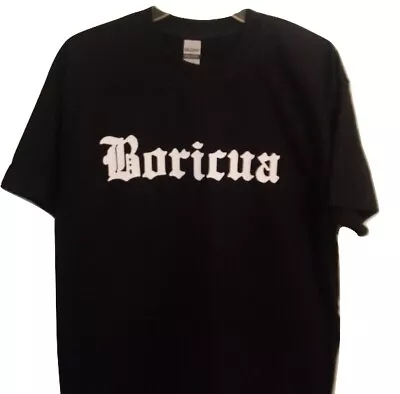 Boricua T Shirt New Puerto Rico Rican Retro Rap 90's Hip Hop Rican Big Pun • $17.79