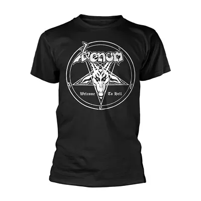 Venom 'Welcome To Hell - White Print' Black T Shirt - NEW • $9.99