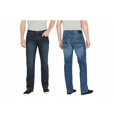 NEW!! Buffalo Men's Jackson-X Straight Stretch Extensible Jeans Variety #80 • $24.99