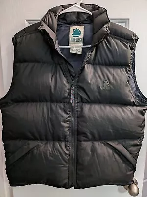 Vintage Alpine Designs Puffer Goose Down Vest Medium  • $45